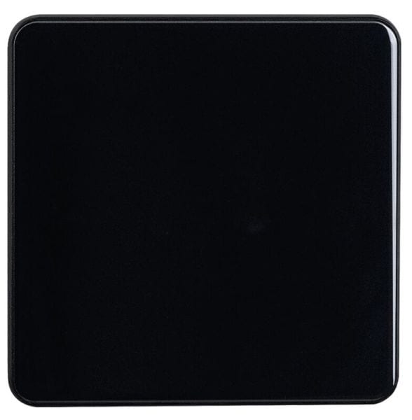 ELSNER - KNX eTR Multitouch Tastsensor 1fach mit Temperatursensor tiefschwarz