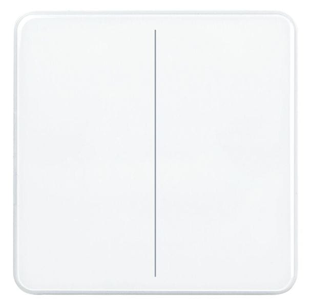 ELSNER - KNX eTR Multitouch Tastsensor 2fach mit Temperatursensor weiß