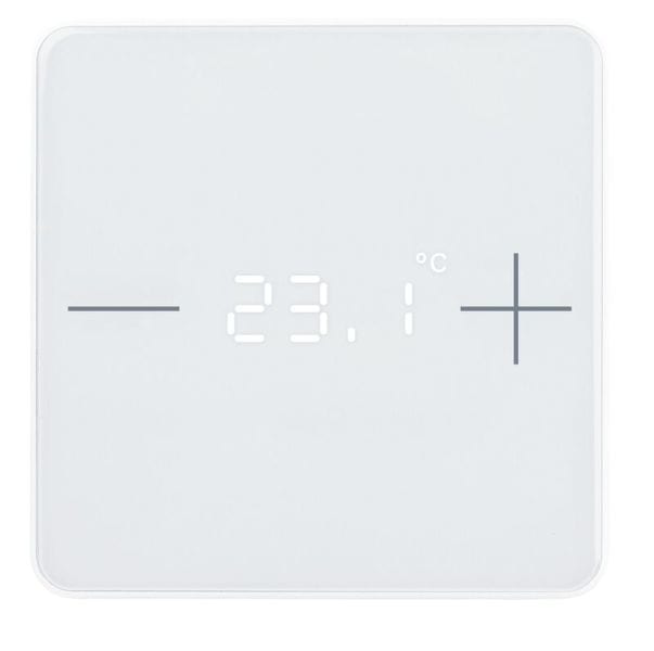 ELSNER - KNX eTR 101 Raumtemp.regler mit Tasterschnittstelle 2fach signalweiß