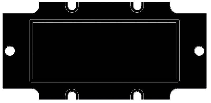 FERMAX - MARINE DIAL Plexi schwarz