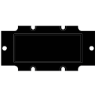 FERMAX - MARINE DIAL Plexi schwarz