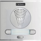 FERMAX - DUOX plus Cityline Türstation Audio, 2 (Doppel)tasten, silber, Größe 1