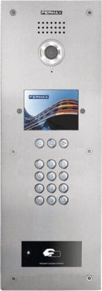 FERMAX - DUOX plus MARINE Türstation Video Digital, Kartenl., ST3+, ohne UP Dose