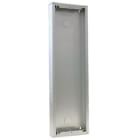 FERMAX - AP-Gehäuse, Silber, Größe 10 (BxHxT): 130x486x33