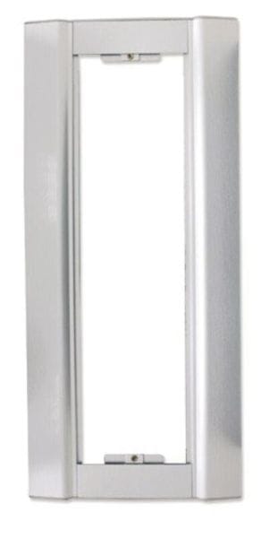 FERMAX - Ausgleichsplatte, 1-reihig, Gr.10 ALU silber (BxH): 225x543