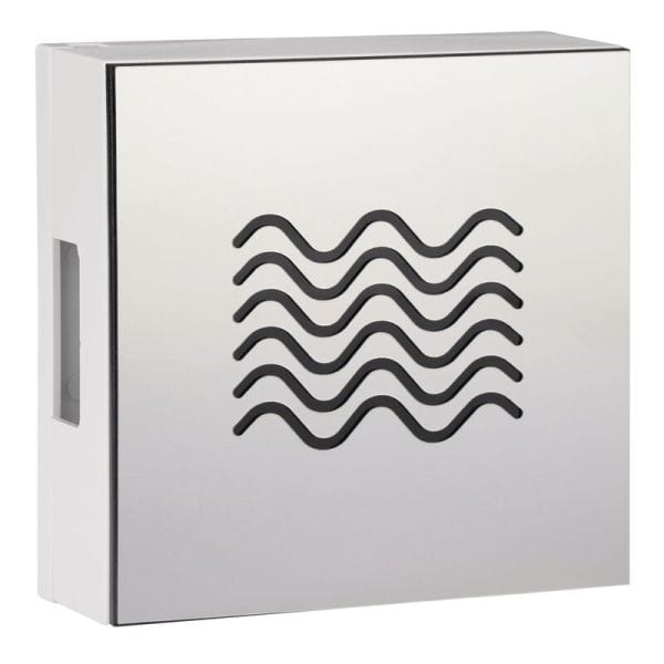GROTHE - Zweiklang GONG 465A Bw/va-w, Quadro Waves Edelstahloptik