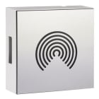 GROTHE - Zweiklang GONG 465A Bw/va-s, Quadro Sound Edelstahloptik