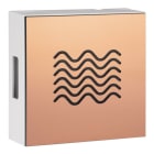 GROTHE - Zweiklang GONG 465A Bw/ku-w, Quadro Waves Kupferoptik