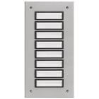GROTHE - Unterputzetagenplatte m. 8 Tasten (Typ ETA 808 EV1) ohne UPK u. Soffitten