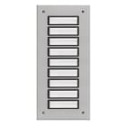 GROTHE - Unterputzetagenplatte m. 9 Tasten (Typ ETA 809 EV1) ohne UPK u. Soffitten