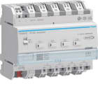 HAGER - KNX/DALI2 Aktor 4-fach, Broadcast KNX Secure, easy, RGB(T)W, REG
