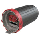 KAISER - Haubenmuffe MFD 24 Fasern, ANT, 4 Ausgänge, Loop, IP68
