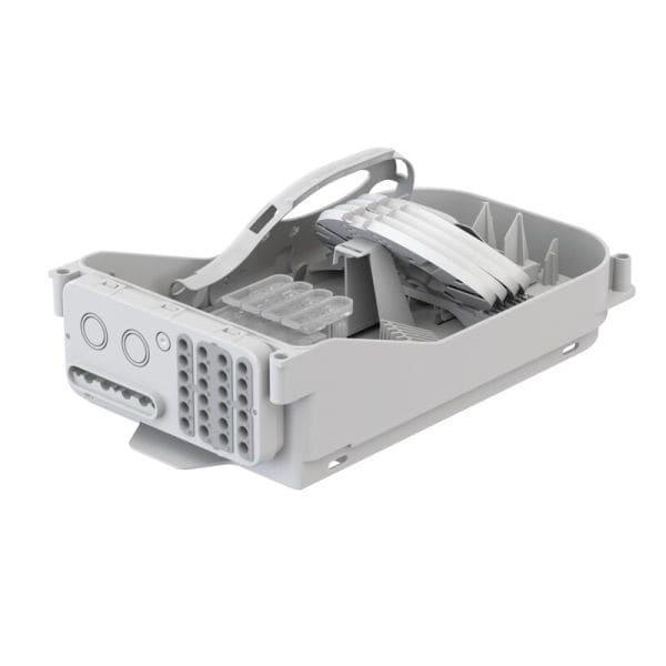 KAISER - Spleißverteiler Gehäuse FMP 48 Fasern, HS, 24 Ausgänge, Loop