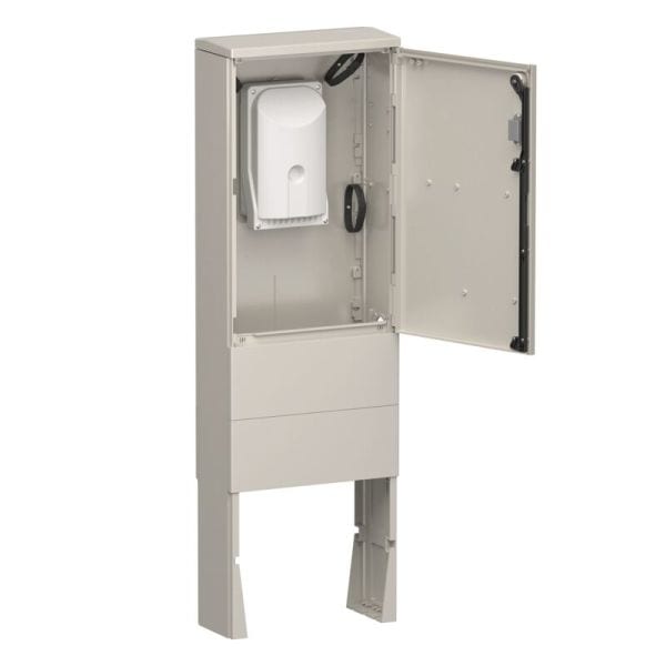 KAISER - GFK Netzverteiler NVt 96Fasern, HS, 16Ausgänge, Loop, IP65