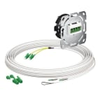 KAISER - Teiln.Anschl. Gf-TA E3S Connect 2xF, LC/APC DX, L=15m, HÜP, UP