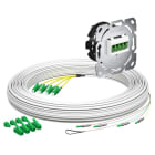 KAISER - Teiln.Anschl. Gf-TA E3S Connect 4xF, LC/APC QD, L=70m, HÜP, UP