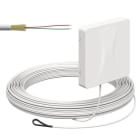 KAISER - Teilnehmeranschluss Gf-TA AP, 2xF, LC/APC DX, L=30m, Zul. unten