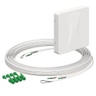 KAISER - Teiln.Anschl. Gf-TA E3S Connect 2xF, LC/APC DX, L=15m, Gf-GV, AP