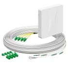 KAISER - Teiln.Anschl. Gf-TA E3S Connect 4xF, LC/APC DX, L=70m, HÜP, AP