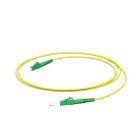 KAISER - Patchkabel LC/APC-LC/APC SX, G.657.A2, LSZH, gelb, 0,5 m