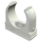 HKL - RO-Clip-Schelle M63 hellgrau VE = 25 Stk.