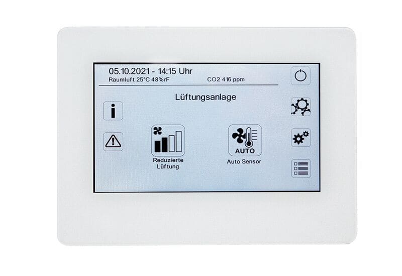 MAICO - Raumluftsteuerung RLS T2 WS WS 160,170, 300,320, 470 / WR 310, 410