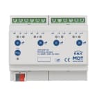 MDT - MDT KNX Universal Dimmaktor 4-fach mit Wirkleistungszähler REG