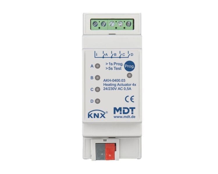MDT - MDT KNX Heizungsaktor 24/230 V 4-fach REG