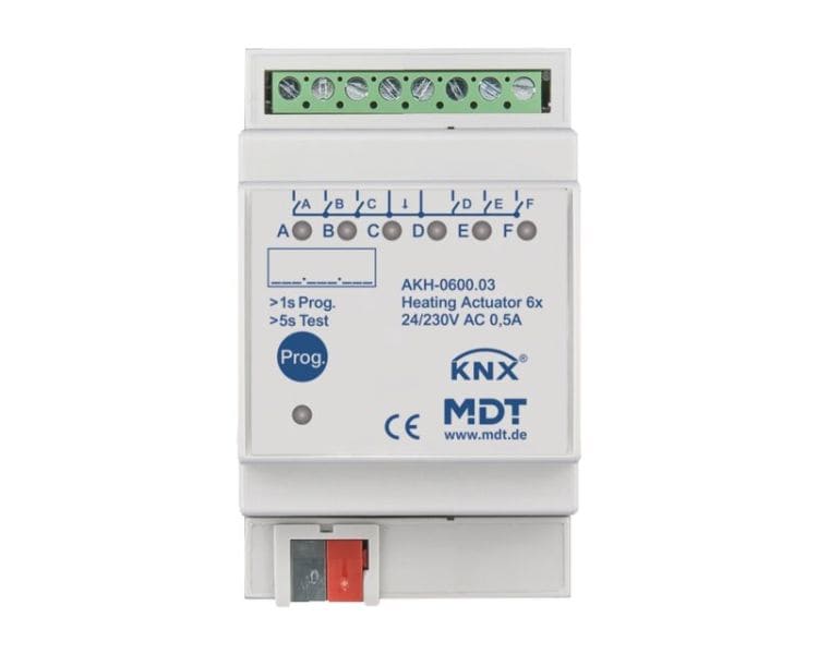 MDT - MDT KNX Heizungsaktor 24/230 V 6-fach REG