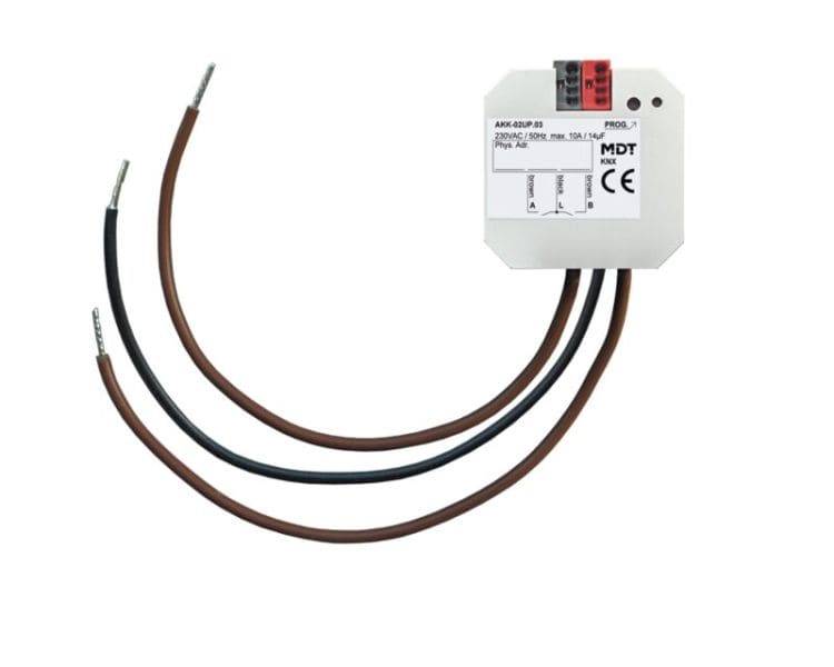 MDT - MDT KNX Schaltaktor 2-fach 10 A Up