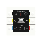 MDT - MDT KNX Bedienzentrale Smart 86 mit Farbdisplay reinweiß glänzend