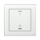 MDT - MDT KNX Glastaster II Light 1-fach RGBW, mit Temp., Weiß, Schalten