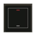 MDT - MDT KNX Glastaster II Light 1-fach RGBW, Glas schwarz, Neutral