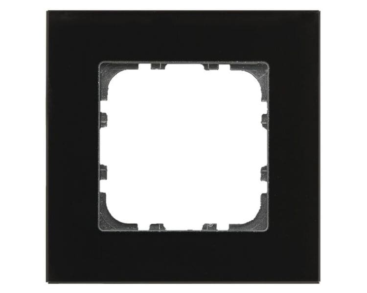 MDT - MDT Rahmen 1-fach Glas schwarz