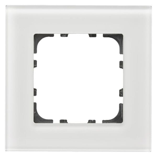 MDT - MDT Rahmen 1-fach Glas weiß
