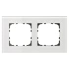 MDT - MDT Rahmen 2-fach Glas weiß