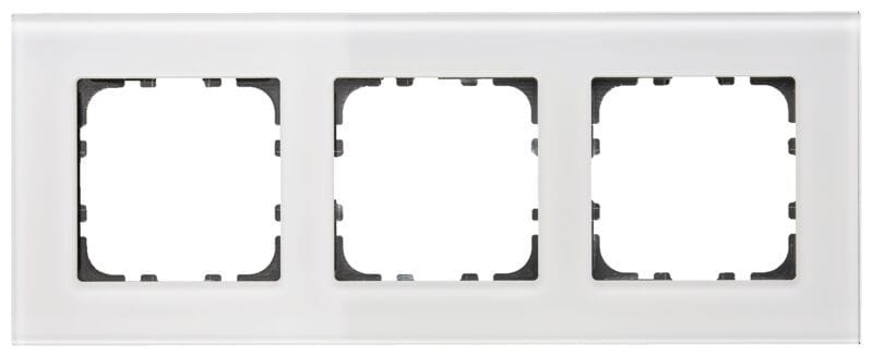 MDT - MDT Rahmen 3-fach Glas weiß