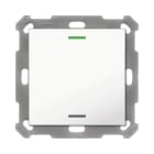 MDT - MDT KNX Taster Light 55 x 55 mm 1-fach RGBW, mit Temp., Reinweiß gl., Neutral