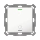 MDT - MDT KNX Taster Light 55 x 55 mm 1-fach RGBW, reinweiß glänzend, Schalten