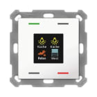 MDT - MDT KNX 55 x 55 mm Taster Smart 4-fach mit Farbdisplay reinweiß glänzend
