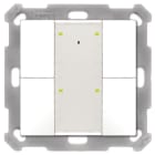 MDT - MDT KNX Tastsensor 4-fach Plus reinweiß matt