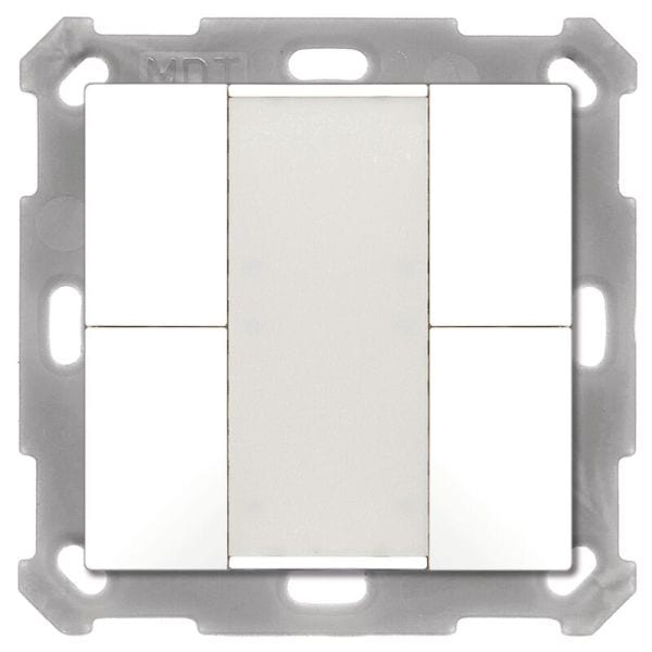 MDT - MDT KNX Tastsensor 4-fach reinweiß glänzend