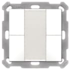 MDT - MDT KNX Tastsensor 4-fach reinweiß matt