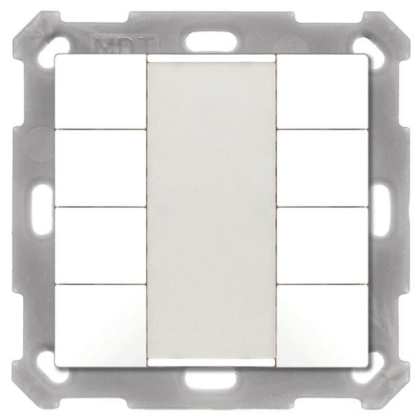 MDT - MDT KNX Tastsensor 8-fach reinweiß matt