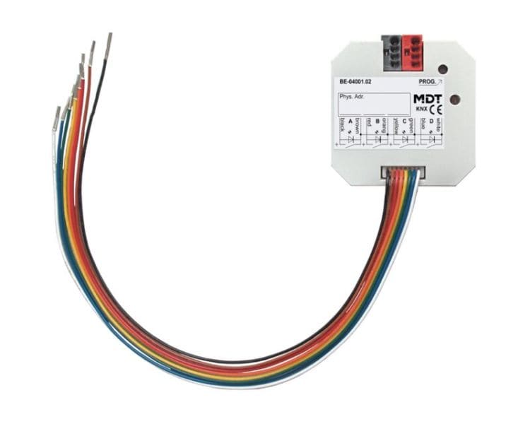 MDT - MDT KNX Tasterschnittstelle 4-fach Up