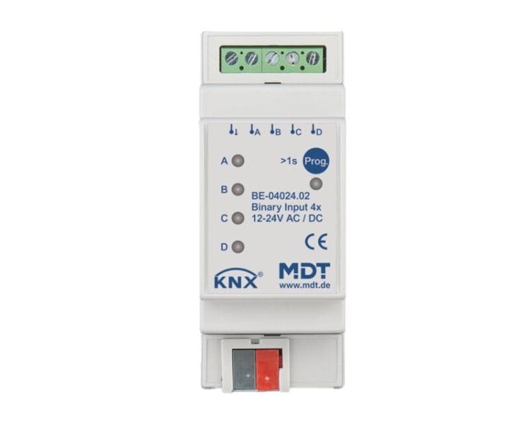 MDT - MDT KNX Binäreingang 4-fach 24 V REG
