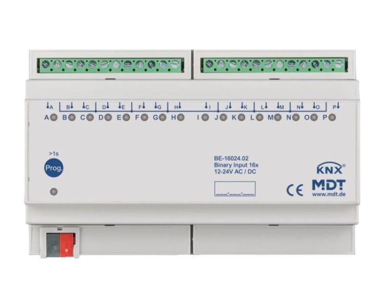 MDT - MDT KNX Binäreingang 16-fach 24 V REG