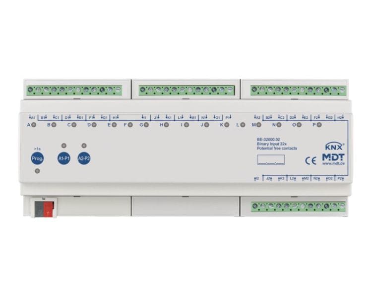 MDT - MDT KNX Binäreingang 32-fach potentialfrei REG
