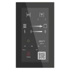 MDT - MDT KNX Glas Touch Smart 6 Zoll Plus KNX Secure Schwarz