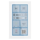 MDT - MDT KNX Glas Touch Smart 6 Zoll Plus KNX Secure Weiß